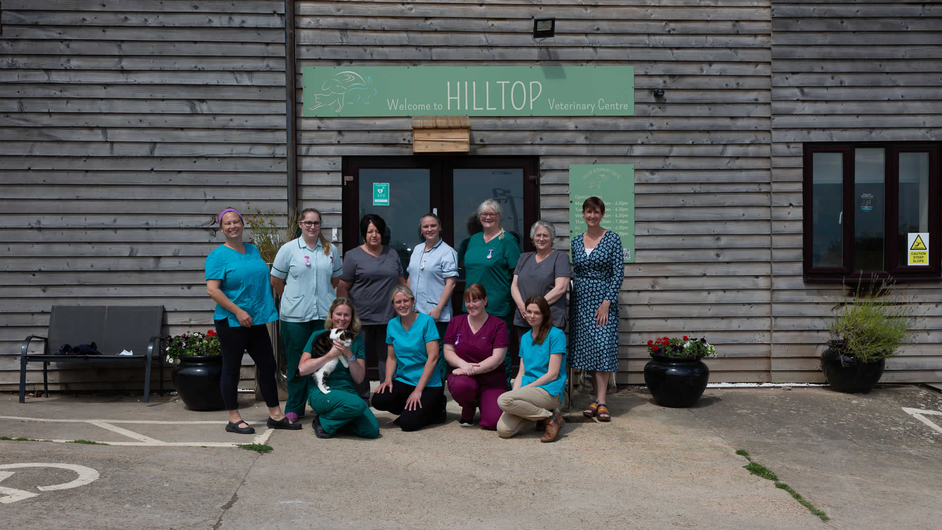 Hilltop vets staff